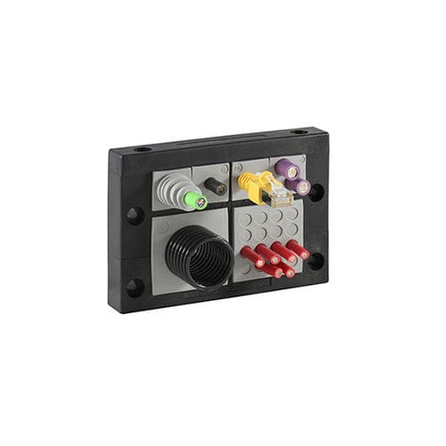 IP54-Kabeleinführungsleiste - KEL 16-E  - icotek GmbH & Co. KG - Modular / für konfektionierte und nicht-konfektioniert Leitungen