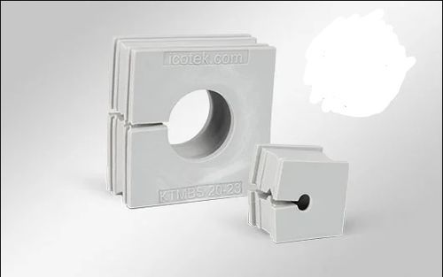 Elastomer-Kabeldurchführung - KTMBS series - icotek GmbH & Co. KG - Silikon / Membran / IP54