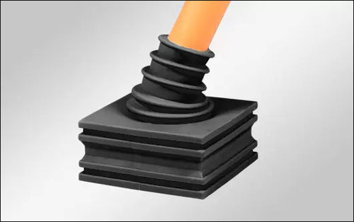 Elastomer-Kabeldurchführung - KT-DPF multi - icotek GmbH & Co. KG - Zugentlastung
