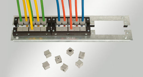 Modular-Kabeldurchführungsplatten - KDR series  - icotek GmbH & Co. KG - Metall / für Schaltschrank