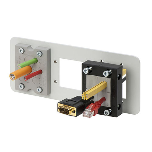 IP65-Kabeldurchführungsplatten - FP  series - icotek GmbH & Co. KG - IP55 / IP54 / mit Anschlag