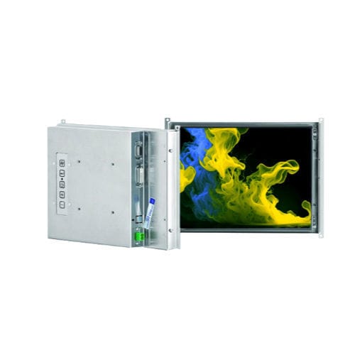 Digitaler Monitor - OM-FLAT 10/8 - SR SYSTEM-ELEKTRONIK GmbH - Industrie / 10,4" / 1024 x 768