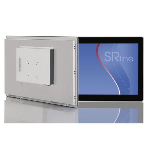 Multitouchscreen-Monitor - P-FLAT 24/FHD - SR SYSTEM-ELEKTRONIK GmbH - 24" / 1920 x 1080 / einbaufähig