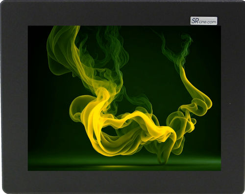 Monitor mit LED-Rückbeleuchtung - R-FLAT 10/8-M - SR SYSTEM-ELEKTRONIK GmbH - Industrie / 10,4" / 1024 x 768