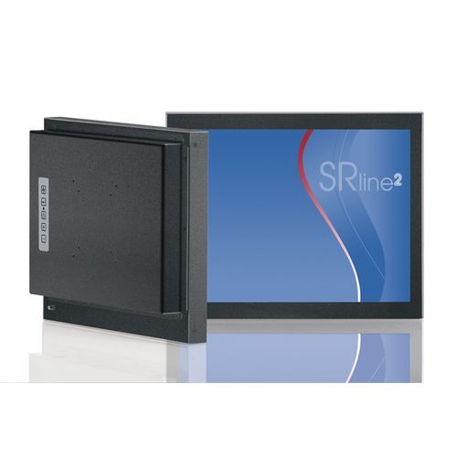 Digitaler Monitor - M-IPC 17/8 - SR SYSTEM-ELEKTRONIK GmbH - 17" / 1280 x 1024 / auf Rahmen
