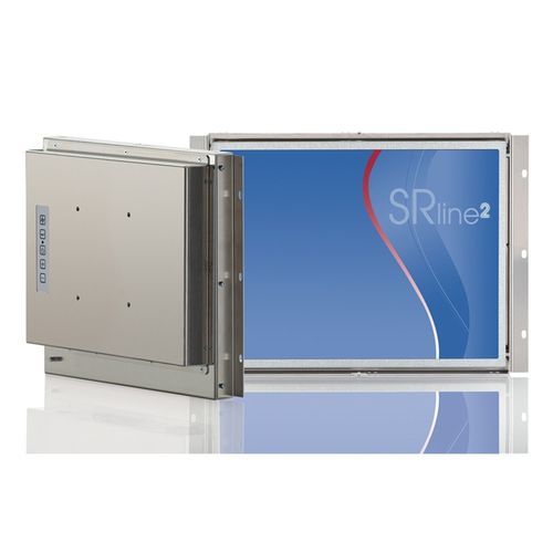 Monitor mit Touchscreen - OM-FLAT 19/8 Touch - SR SYSTEM-ELEKTRONIK GmbH - 19" / 1280 x 1024 / open frame