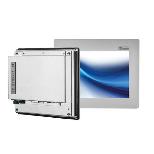 Monitor mit Touchscreen - R-IPC2 08/8-M - SR SYSTEM-ELEKTRONIK GmbH - mit LED-Rückbeleuchtung / 8,4" / 800 x 600