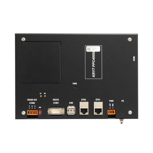 Embedded-Computer - PPC4000A - AMiT, spol. s r.o. - für DIN-Schiene / Intel® Atom E3815 / HDMI
