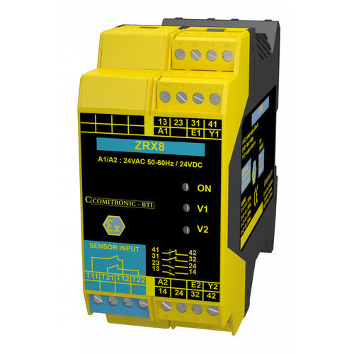 Überstromschutzrelais - ZRX8 - COMITRONIC - BTI - Überlast / 2NF / 2NO