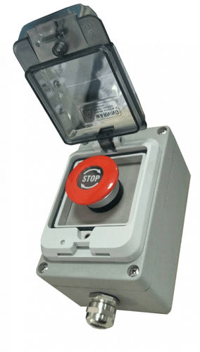 Notausschalter-Drucktaster - COMITRONIC - BTI - mit wasserdichtem Gehäuse / IP67 / Aktivierung