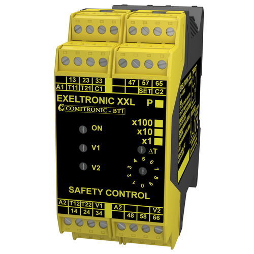 Sicherheitsrelais - EXELTRONIC XXL - COMITRONIC - BTI - 3NO / 1NF / 2NF