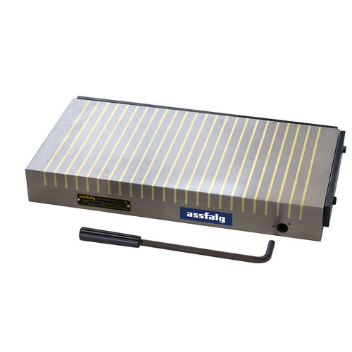 Permanentmagnet-Magnetspannplatte - Permamax - Assfalg GmbH - rechteckig / zum Fräsen