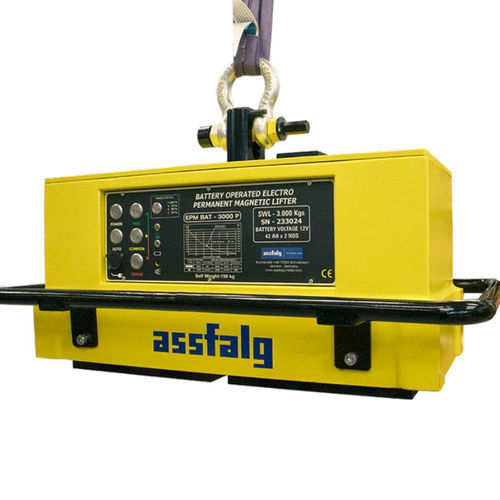 batteriebetriebener Elektropermanent-Lasthebemagnet - Assfalg GmbH