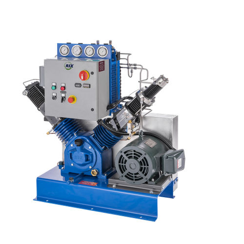 Kolbenkompressor - 2V series - RIX Industries - Sauerstoff / mit Elektromotor / stationär