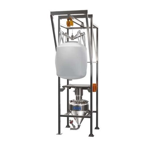 Big-Bag-Entleerstation / Vibration - OGA SISTEMVAC - mit Hubvorrichtung / automatisch