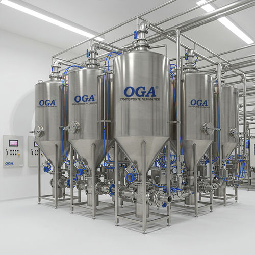 Kontinuierliche Pneumatische Förderanlage - OGA SISTEMVAC - für Pulver / Umschlag / für abrasive Materialien