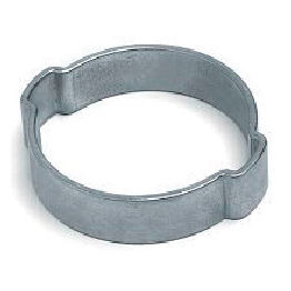 Schlauchschelle / galvanisiertem Stahl - OKD series - GeTech - Ohren / Band