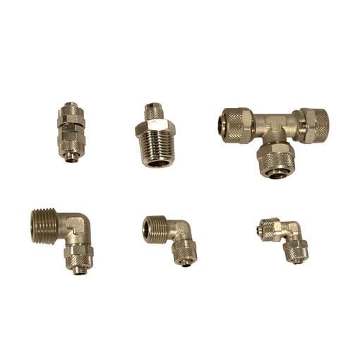 Pneumatischer Anschluss - 301.06.1/8 - Redfluid SL - Schnell / Push-in / 90°-Winkel