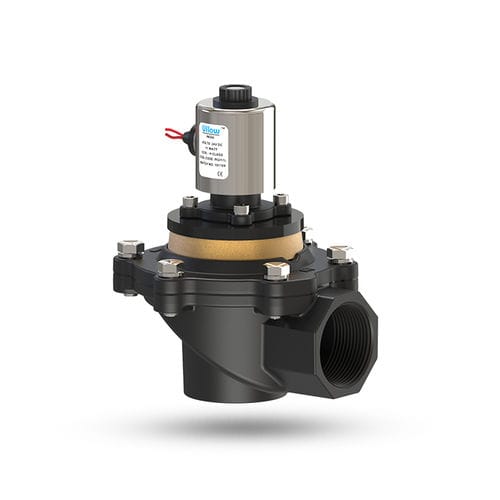 Pulse-Jet-Magnetventil - JAN series  - UFLOW AUTOMATION - vorgesteuert / 2-Wege / Luft