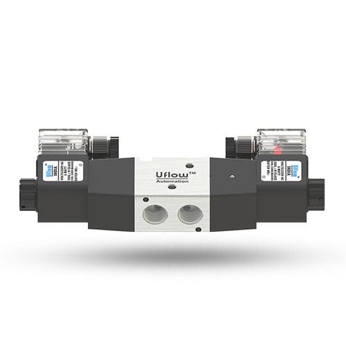 Pneumatik-Wegeventil / Schieber - DCC series - UFLOW AUTOMATION - pneumatisch gesteuert / 3/2-Wege / kompakt
