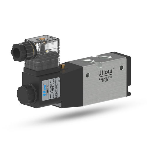 Pneumatik-Wegeventil / Schieber - DCC series - UFLOW AUTOMATION - pneumatisch gesteuert / 5/2-Wege / kompakt