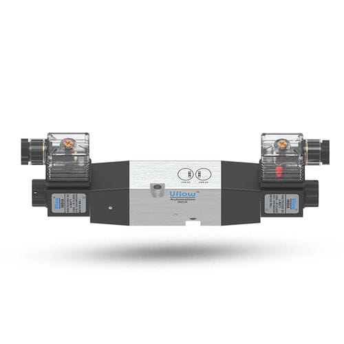 Pneumatik-Wegeventil / Schieber - DCC- K1RV1 - UFLOW AUTOMATION - mit manueller Bedienung / 3/2-Wege / 5/2-Wege