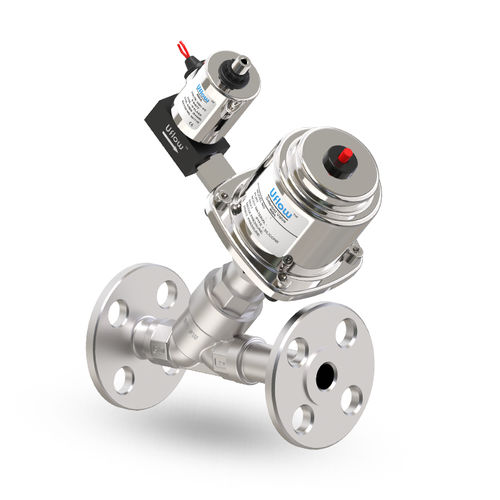 Pneumatik-Wegeventil mit Ventil - YCP series - UFLOW AUTOMATION - pneumatisch gesteuert / 2-Wege / normal geschlossen