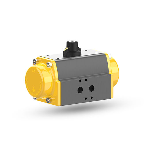 Pneumatischer Antrieb - UFLOW AUTOMATION - Dreh / Zahnstangen-Ritzel / einfachwirkend