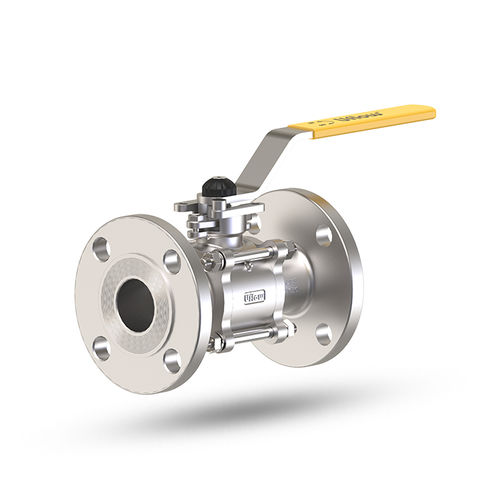 Ventil mit schwimmend gelagerter Kugel - JC - UFLOW AUTOMATION - Hebel / Steuerung / Flansch