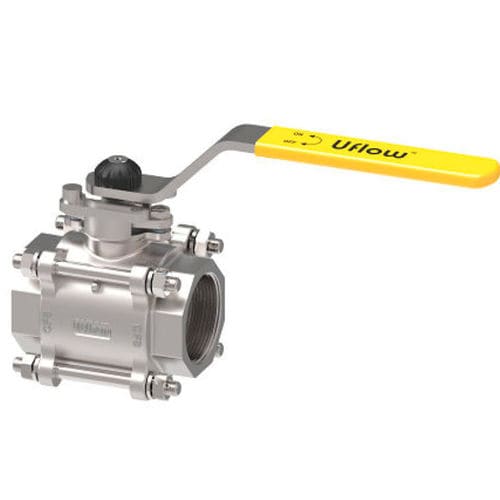 Kugelventil - JC - UFLOW AUTOMATION - Hebel / Flansch / Gewinde