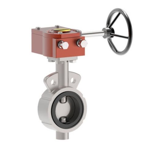 Absperrklappe - RCE - UFLOW AUTOMATION - Hebel / mit Handrad / pneumatisch