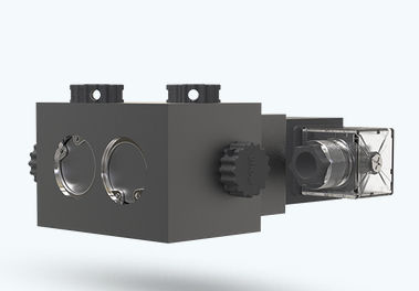 Vorgesteuertes Magnetventil - DCP-1G23T070 - UFLOW AUTOMATION - 5-Wege / Luft / flammenbeständig