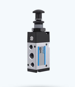 Pneumatik-Wegeventil / Schieber - DCS-P series - UFLOW AUTOMATION - Drucktaster / 5/2-Wege / kompakt