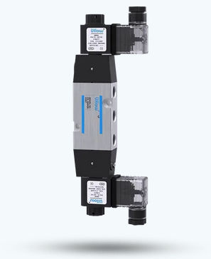 Pneumatik-Wegeventil / Schieber - DCS - UFLOW AUTOMATION - pneumatisch gesteuert / 5/2-Wege / 3/2-Wege