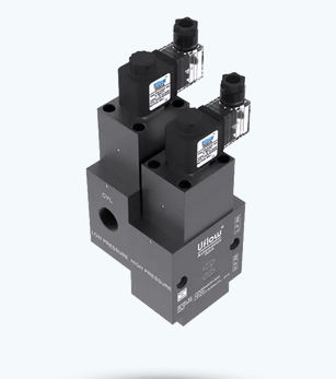 Vorgesteuertes Magnetventil - DCP series - UFLOW AUTOMATION - 3/2-Wege / normal geschlossen / Luft