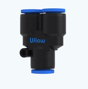 Pneumatischer Anschluss - V0270404 - UFLOW AUTOMATION - Push-in / Gewinde / Y-förmig