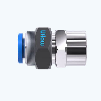Pneumatischer Anschluss - VO-3106G ;VO-3108G - UFLOW AUTOMATION - Gewinde / Metall / außen