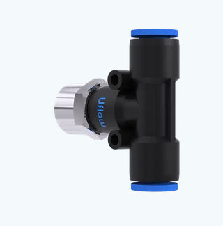 Pneumatischer Anschluss - VO - UFLOW AUTOMATION - Gewinde / T / Kunststoff