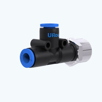 Pneumatischer Anschluss - VO - UFLOW AUTOMATION - Gewinde / T / Kunststoff