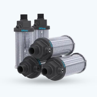 Schalldämpfer für die Blasformindustrie - UFLOW AUTOMATION