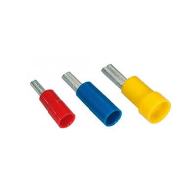 Lötfreier Kabelschuh / Zylinderstecker - EPR series  - MECATRACTION - isoliert / Kupfer