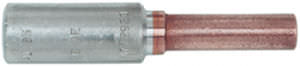 Lötfreier Kabelschuh / Zylinderstecker - E-AU series  - MECATRACTION - rohrförmig / ohne elektrische Isoliereigenschaften / Bimetall