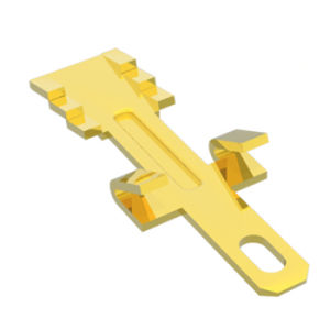 Lötfreier Kabelschuh / Crimp - MECATRACTION - flach / ohne elektrische Isoliereigenschaften / Kupfer