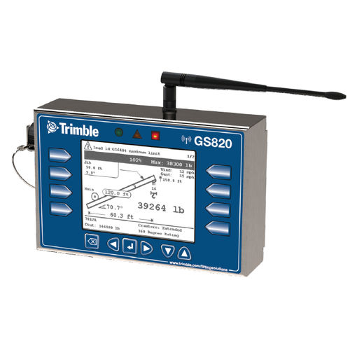 Windgeschwindigkeitsanzeiger - GS820-CSA - Trimble - LED / Einbau / mit integriertem Datenlogger