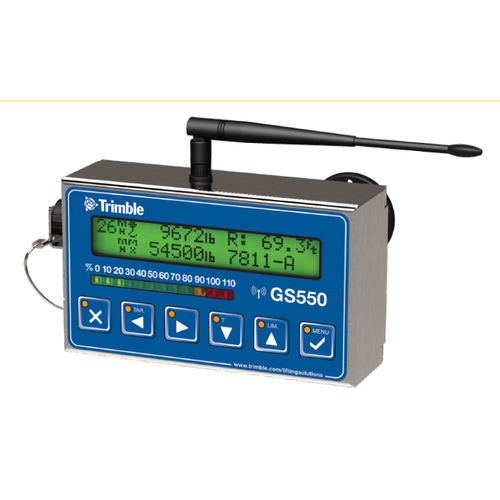 Windgeschwindigkeitsanzeiger - GS550-CSA - Trimble - LED / Einbau / für Kran