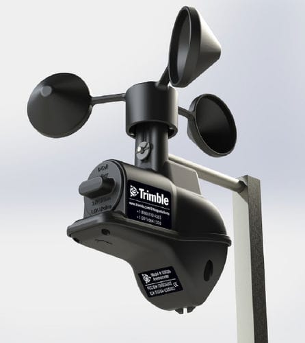 Schalensternanemometer - GS026 - Trimble - Funk