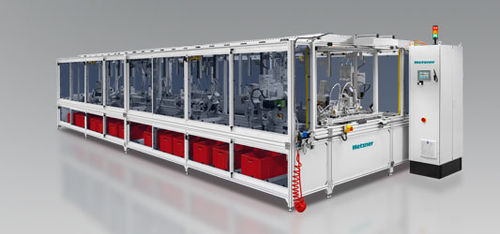 Lineare Transfermaschine - Metzner Maschinenbau GmbH - CNC / 12-Positionen / Hochpräzision