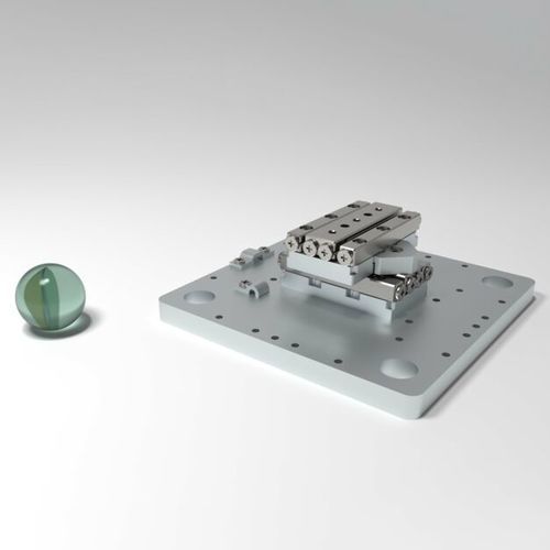 Miniatur-Tisch - XY-SLC17:30 - SmarAct GmbH - linear / 2-Achs / Closed-Loop