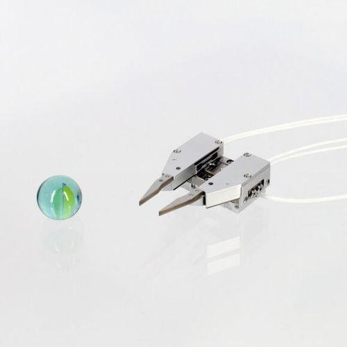 Elektrischer Mikrogreifer - SGP-17F - SmarAct GmbH - parallel / 2 Backen / für die Elektronik