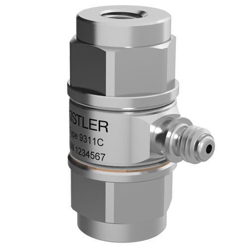 Piezoelektrische Wägezelle - 9311C - Kistler - Zug- und Druckkraft / Ring / einachsig